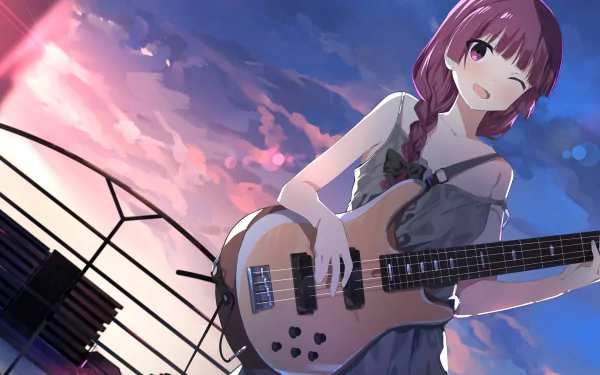 Kikuri Hiroi Anime Bocchi the Rock! HD Desktop Wallpaper | Background Image