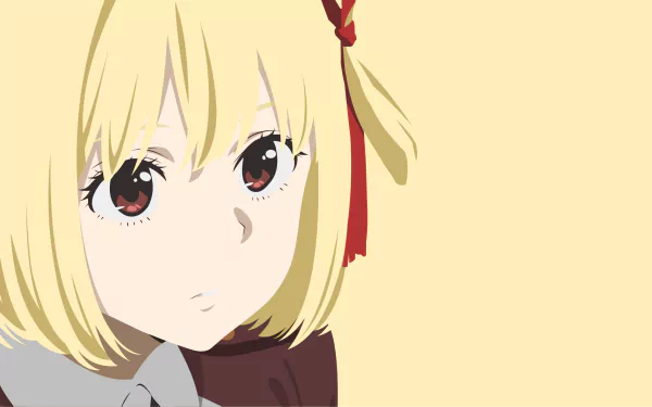 Chisato Nishikigi Anime Lycoris Recoil HD Desktop Wallpaper | Background Image