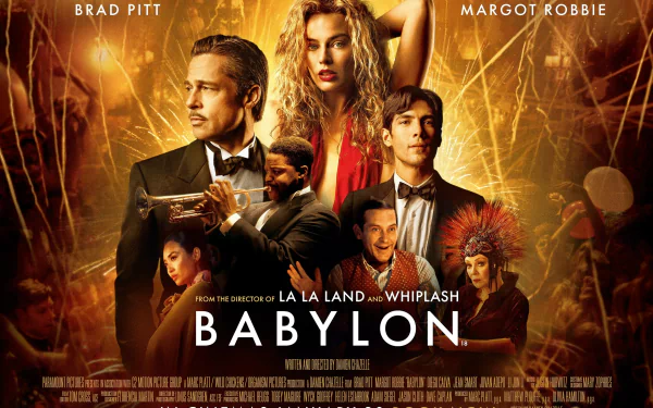 Margot Robbie movie babylon HD Desktop Wallpaper | Background Image
