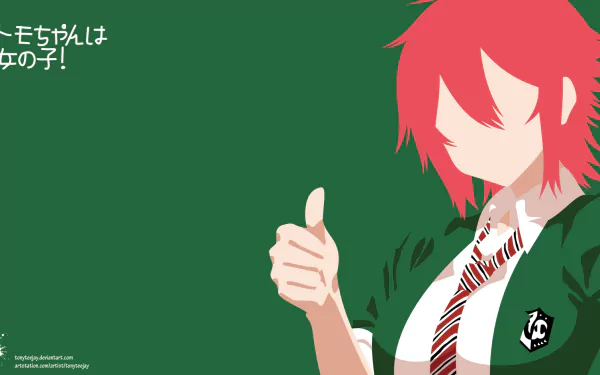 Tomo Aizawa Anime Tomo-chan Is a Girl! HD Desktop Wallpaper | Background Image