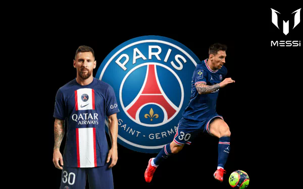 Paris Saint-Germain F.C Lionel Messi Sports HD Desktop Wallpaper | Background Image
