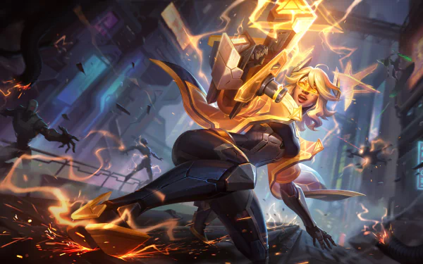 Zeri (League Of Legends) video game League of Legends: Wild Rift HD Desktop Wallpaper | Background Image
