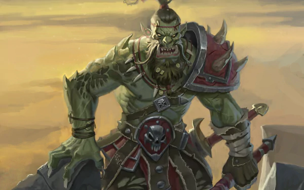 fantasy orc HD Desktop Wallpaper | Background Image