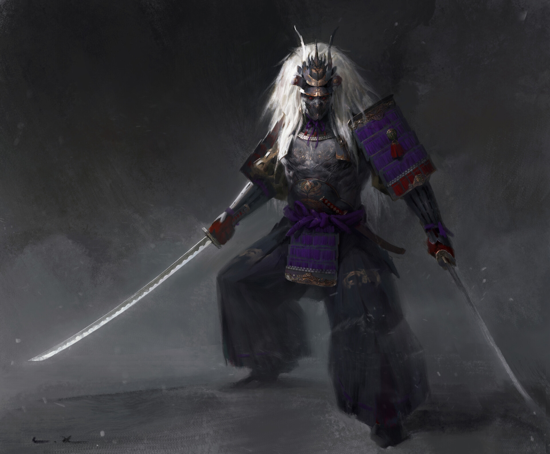 Fantasy Samurai HD Wallpaper | Background Image