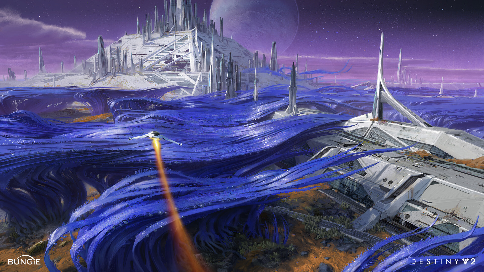 Destiny 2: Lightfall: Neptune Seaweed City by Dorje Bellbrook