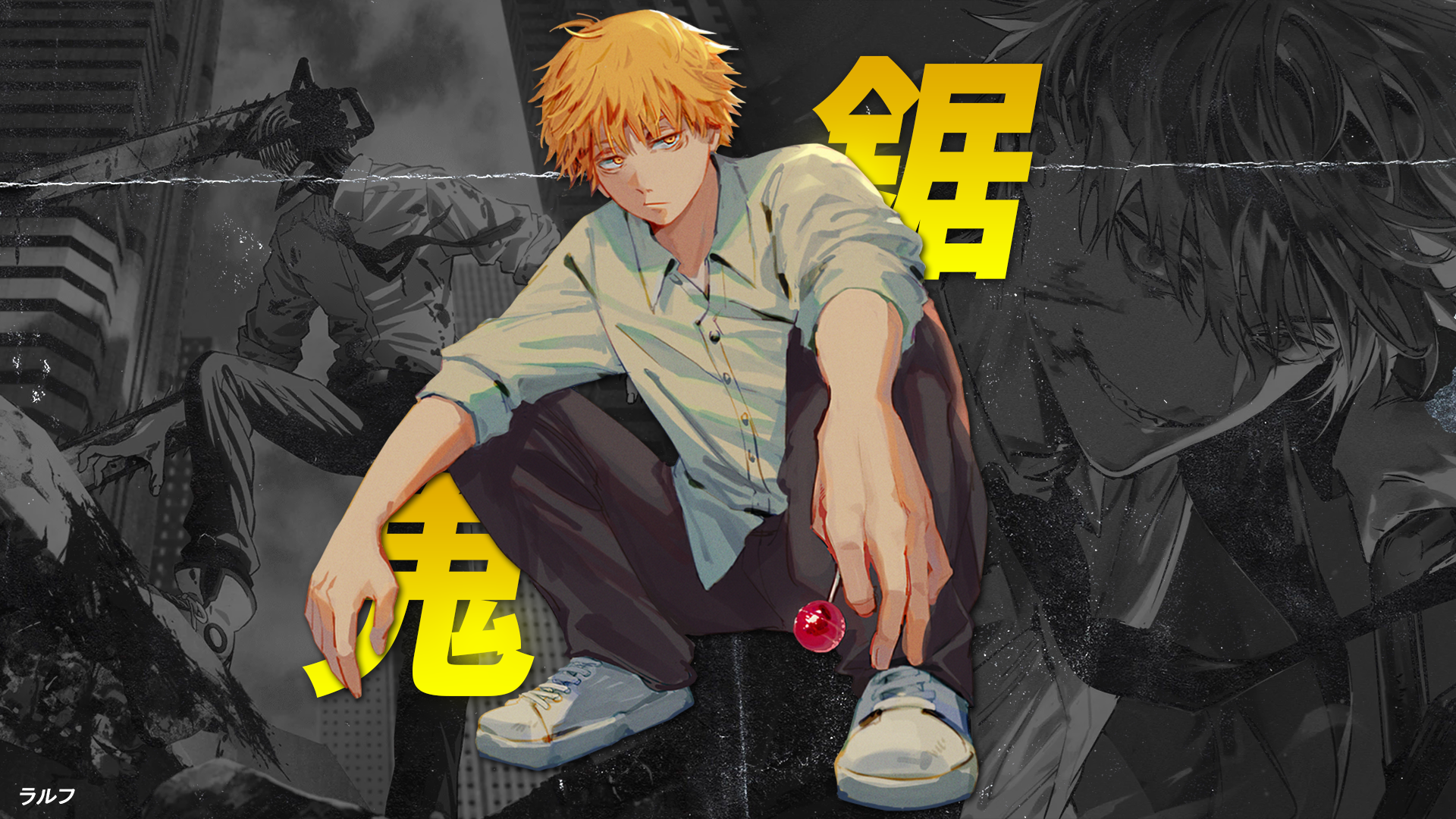 Denji HD Chainsaw Man Colorful Art Wallpaper, HD Anime 4K Wallpapers,  Images and Background - Wallpapers Den