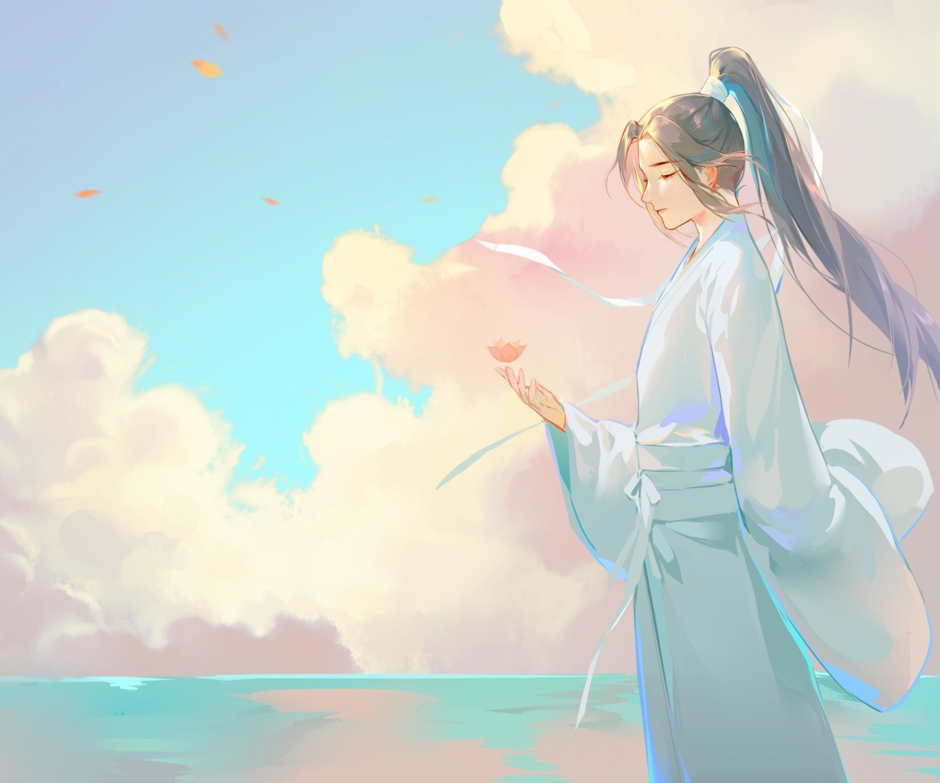 Download Chu WanNing Anime The Husky And His White Cat Shizun HD Wallpaper by Magixiaopangxie