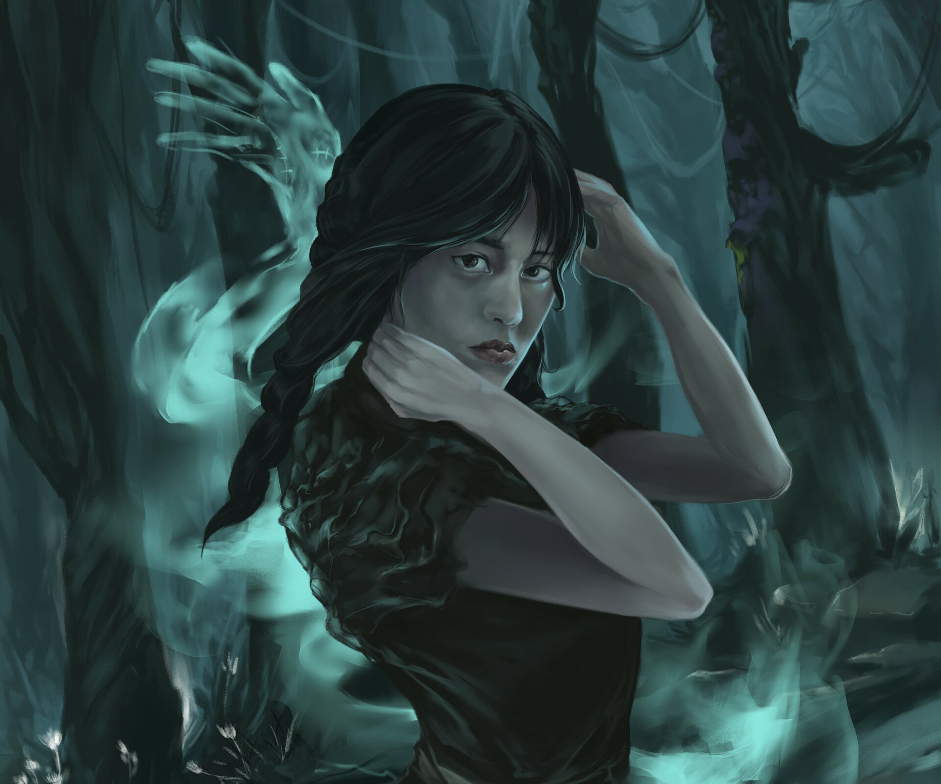 Download Wednesday Addams TV Show Wednesday HD Wallpaper by Renaldy Gunawan