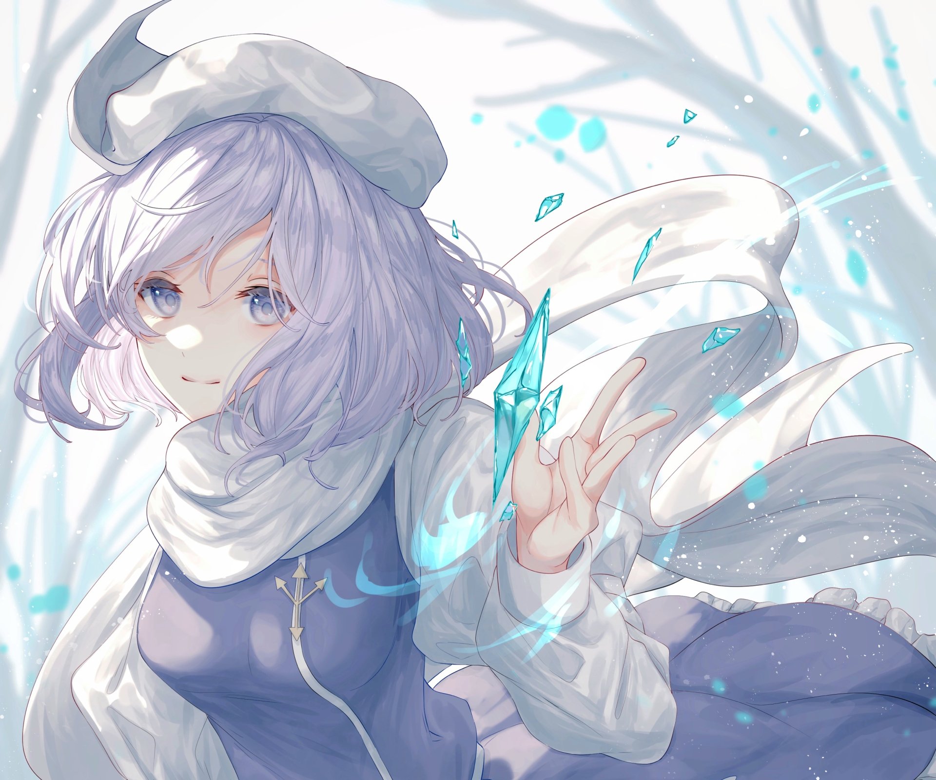 Download Letty Whiterock Anime Touhou HD Wallpaper by Batory ken