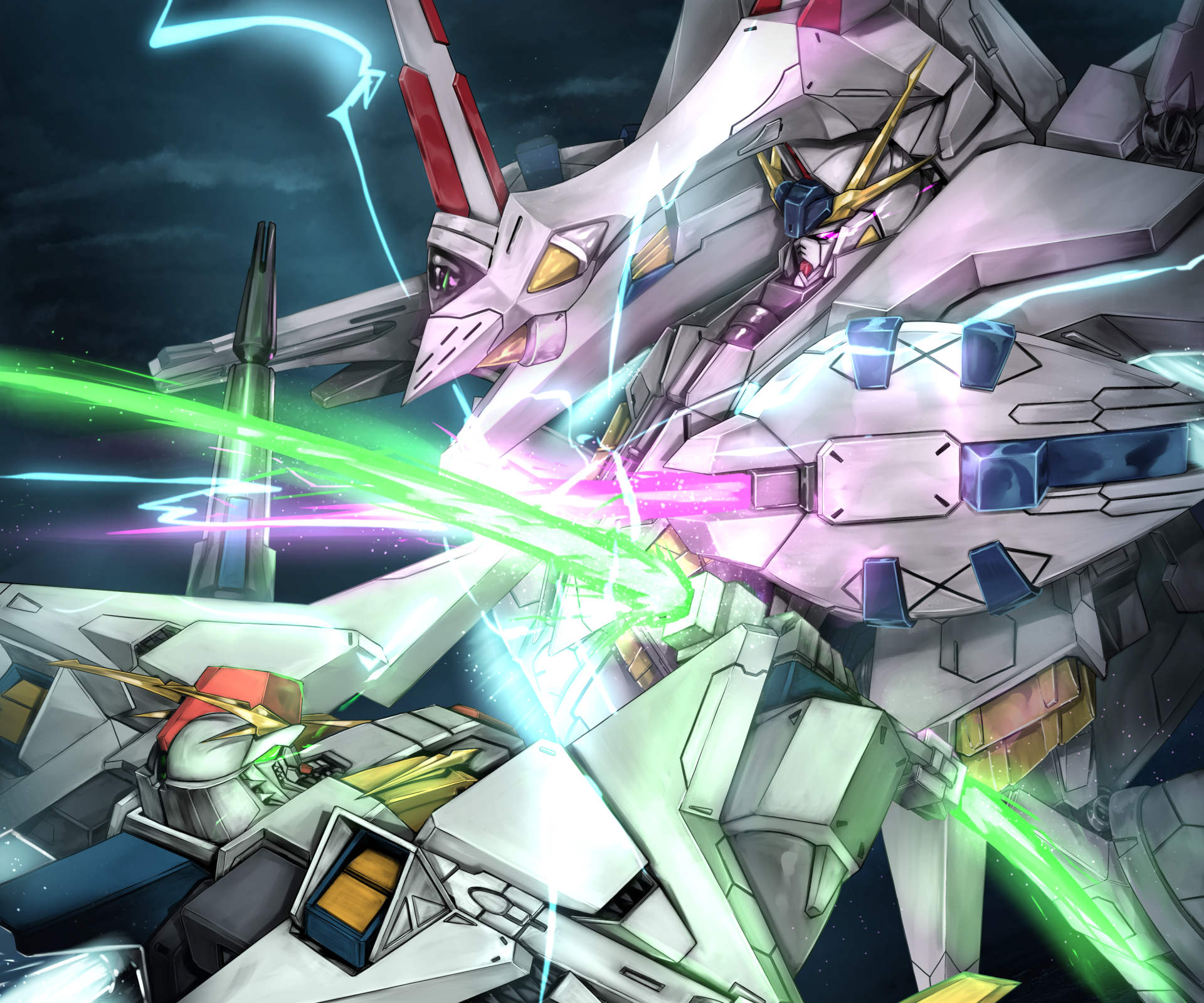 Download Anime Mobile Suit Gundam: Hathaway's Flash HD Wallpaper by right bolt