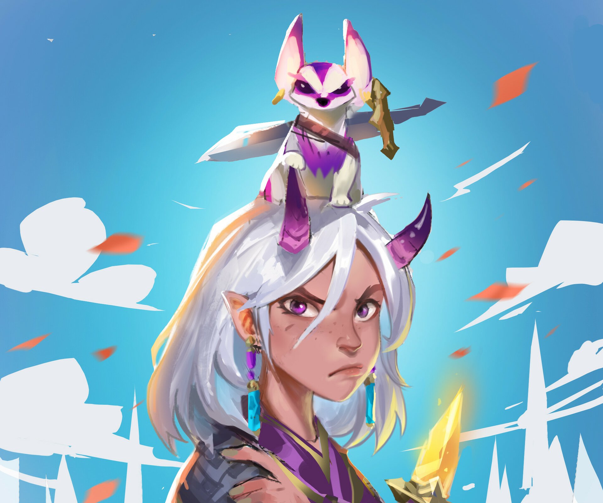 Download Fantasy Woman HD Wallpaper by 暮寺MuSi