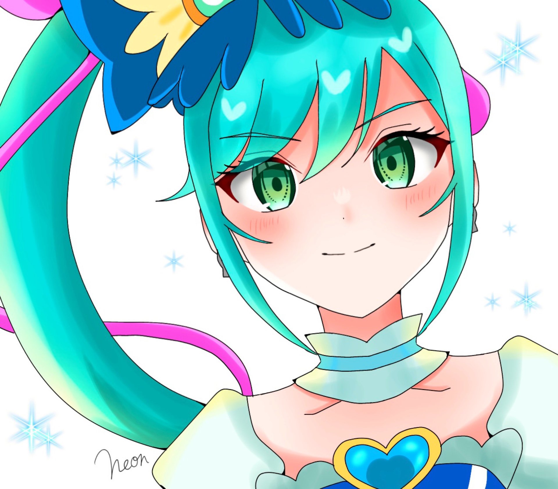 Download Fuwa Kokone Cure Spicy Anime Delicious Party Precure HD Wallpaper by neonpanna