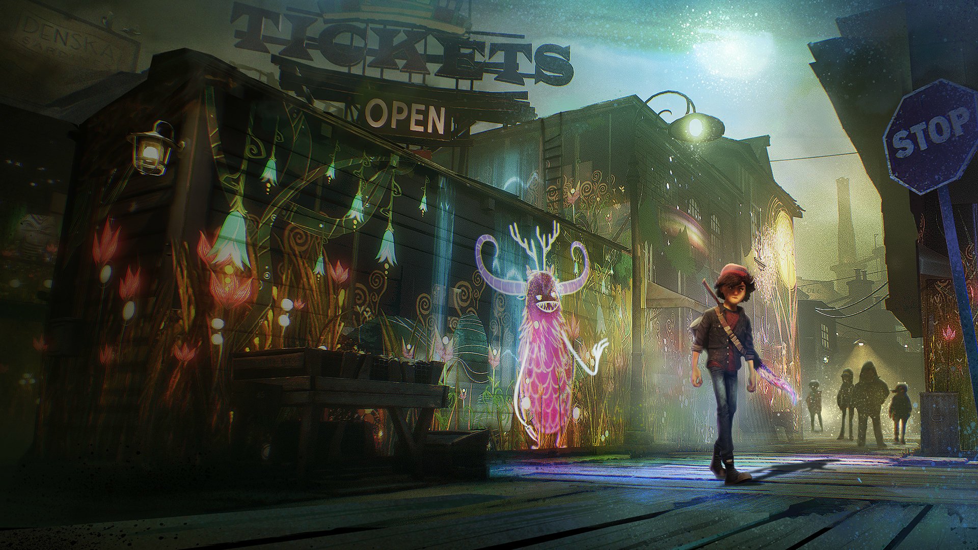 Download Video Game Concrete Genie HD Wallpaper