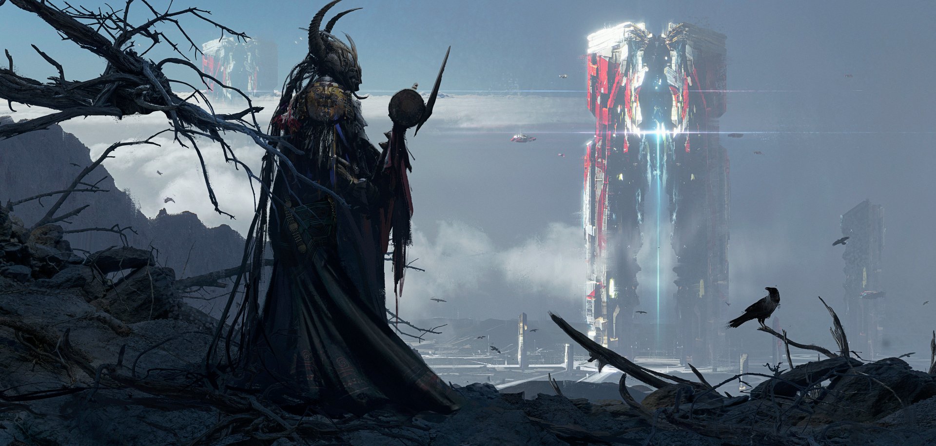 Download Fantasy Shaman HD Wallpaper by luye liangshanzhonggong