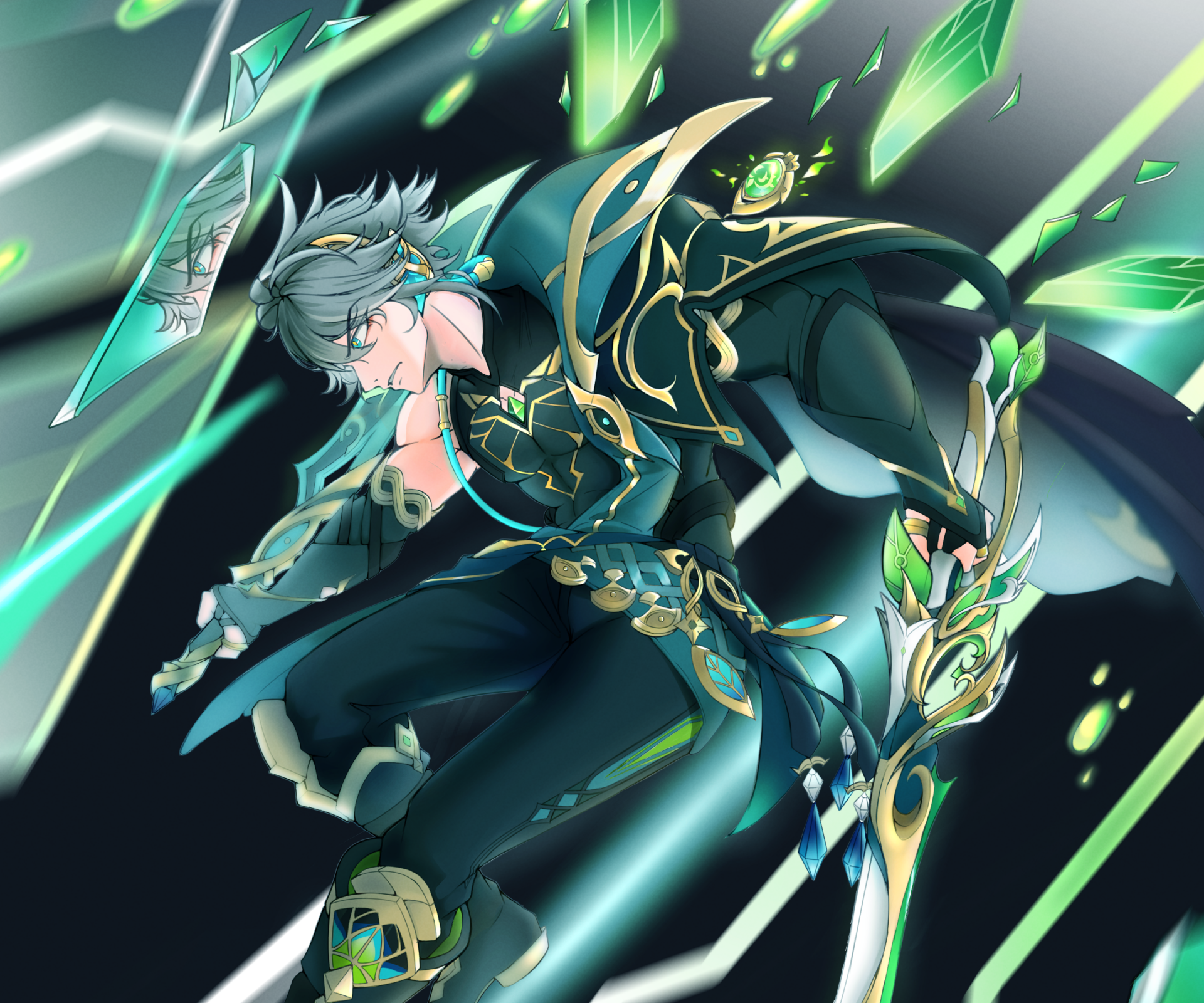 Download Al-haitham (Genshin Impact) Video Game Genshin Impact HD Wallpaper by ナギ39