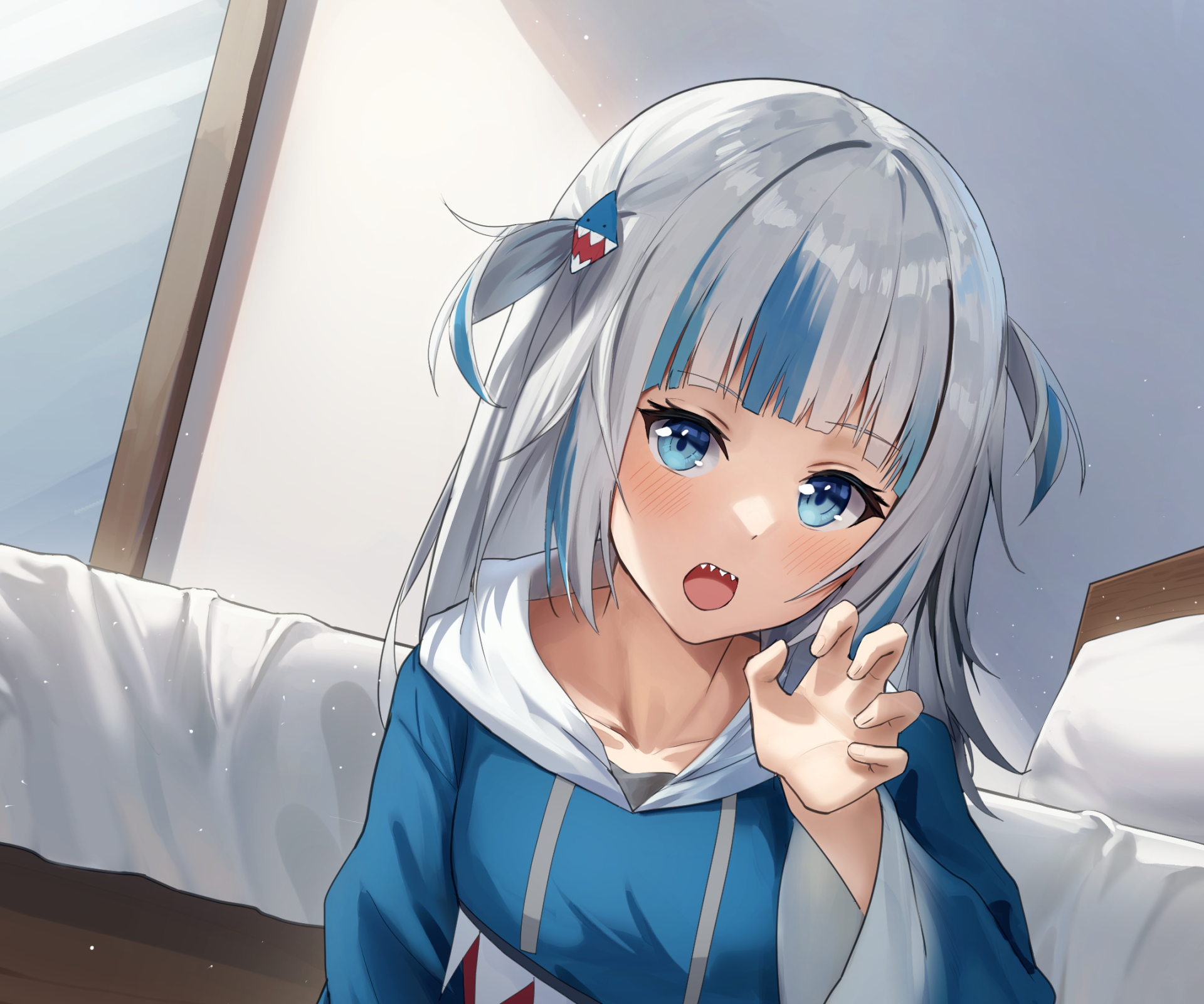 Download Hololive Gawr Gura Anime Virtual Youtuber HD Wallpaper by ...