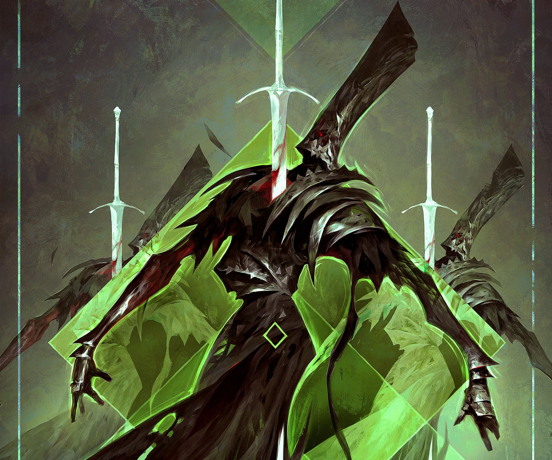 Download Dark Warrior HD Wallpaper by Dominik Mayer