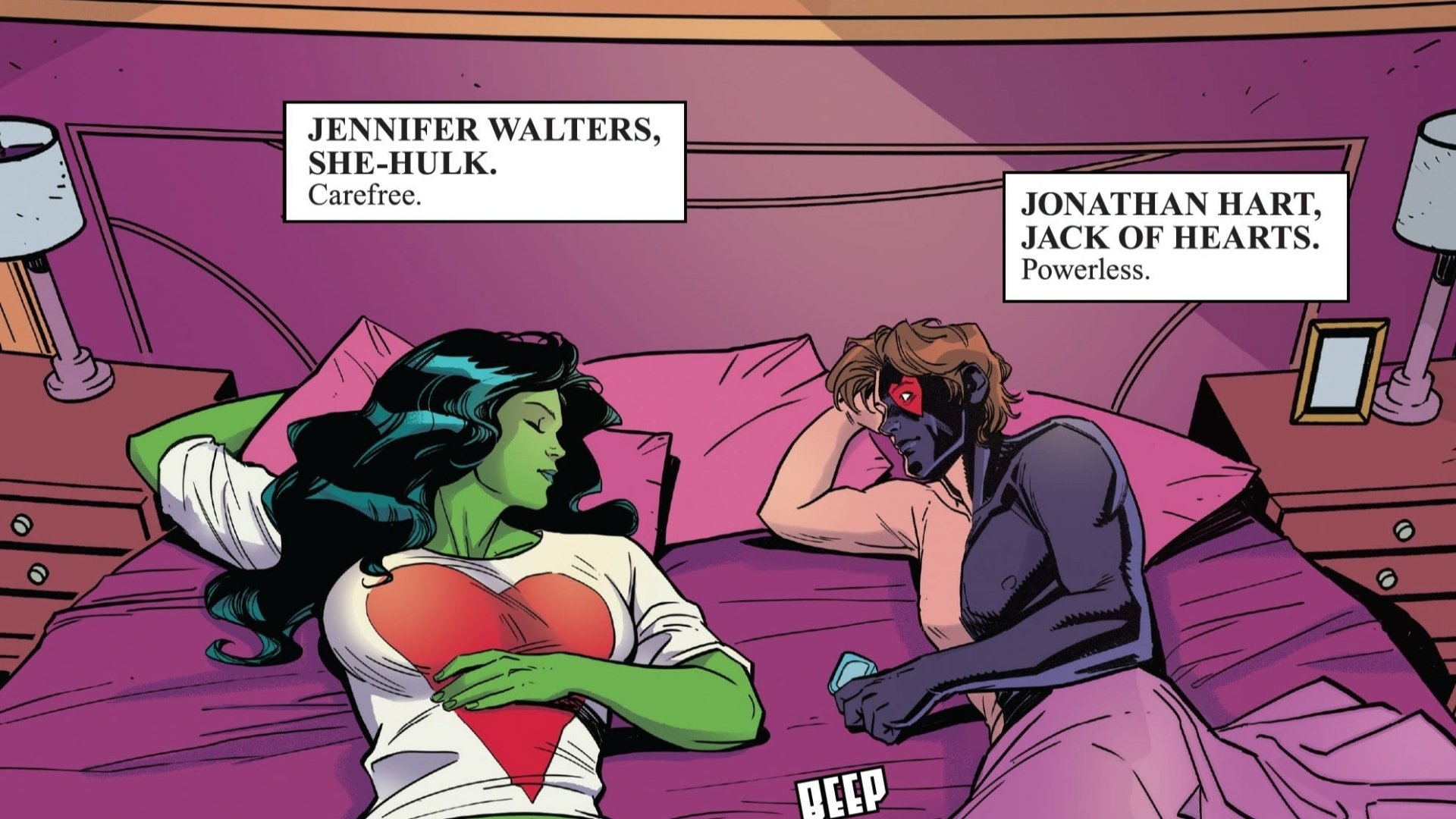 Download Jack Of Hearts (Marvel Comics) Comic She-Hulk HD Wallpaper by Roge Antonio