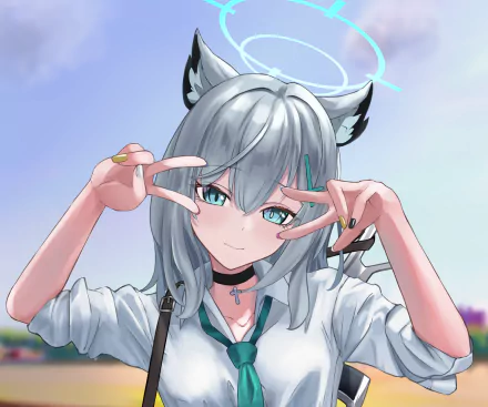  Sunaookami Shiroko by Miya0224ura