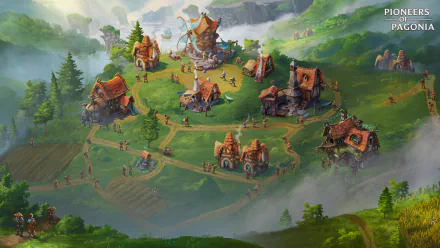 video game Pioneers of Pagonia HD Desktop Wallpaper | Background Image