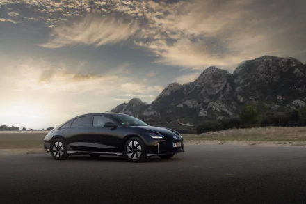 vehicle Hyundai IONIQ 6 HD Desktop Wallpaper | Background Image