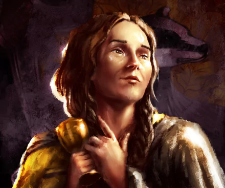  Helga Hufflepuff by Daniel Toro