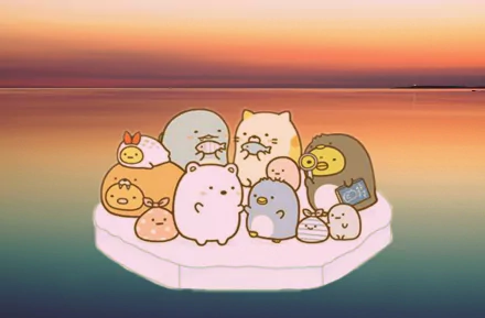 Anime Sumikko Gurashi HD Desktop Wallpaper | Background Image