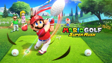 video game Mario Golf: Super Rush HD Desktop Wallpaper | Background Image