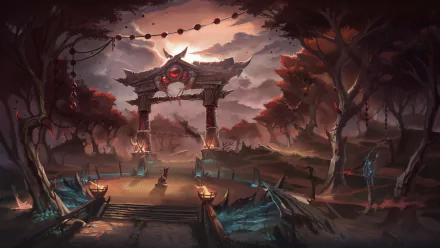  Bloodbead Grove - Warcraft Fan Concept by Adam Törn