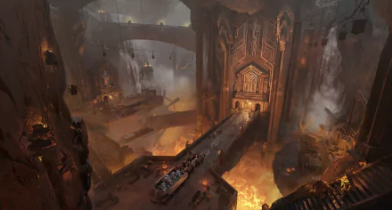  Dwarven City by David Metzger