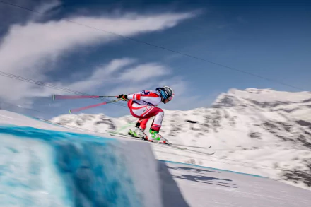 skiing Sports HD Desktop Wallpaper | Background Image