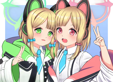  Saiba Twins by uyuki014
