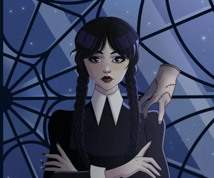  Wednesday Addams by Sezen Derya Çetin