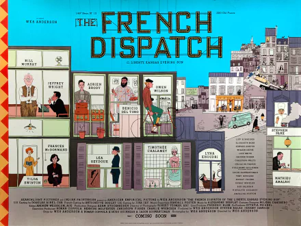 movie The French Dispatch HD Desktop Wallpaper | Background Image