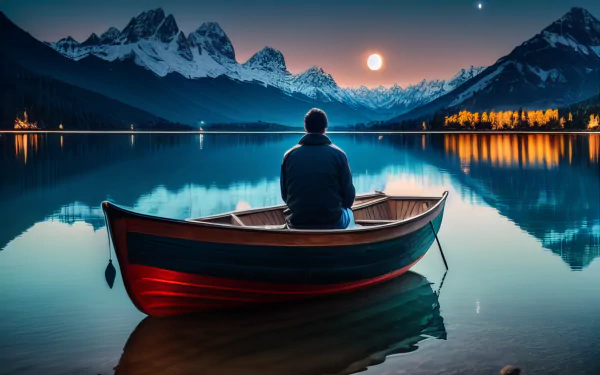  Man on Boat
