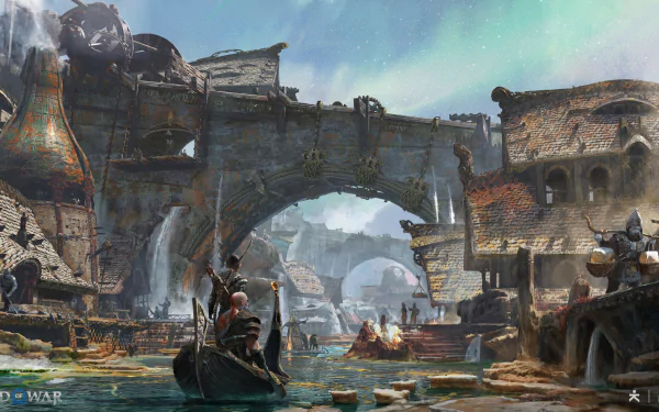video game God of War: Ragnarök HD Desktop Wallpaper | Background Image