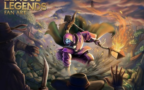Video Game League Of Legends Jax HD Wallpaper | Background Image