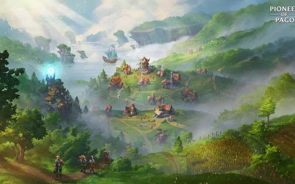 video game Pioneers of Pagonia HD Desktop Wallpaper | Background Image