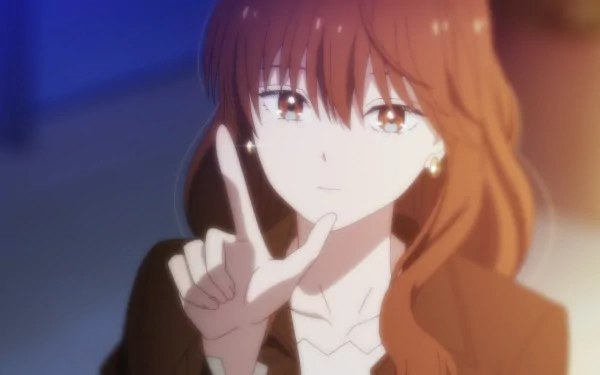 Fuyutsuki-san (The Ice Guy and His Cool Female Colleague) Anime The Ice Guy and His Cool Female Colleague HD Desktop Wallpaper | Background Image