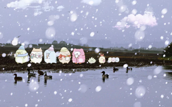 Anime Sumikko Gurashi HD Desktop Wallpaper | Background Image