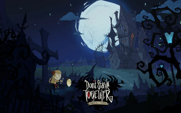  Don't Starve - Moon and Castle by Xue Kai