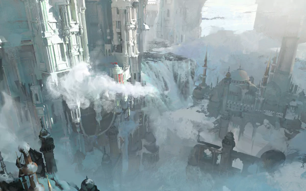 fantasy city HD Desktop Wallpaper | Background Image