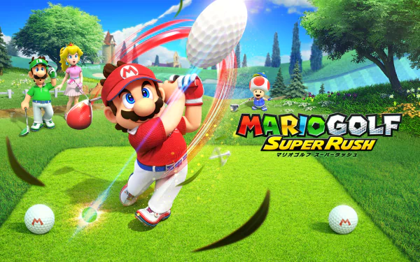 video game Mario Golf: Super Rush HD Desktop Wallpaper | Background Image
