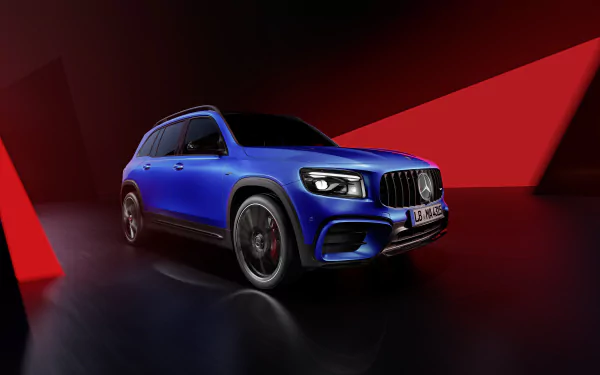 vehicle Mercedes-AMG GLB 35 HD Desktop Wallpaper | Background Image