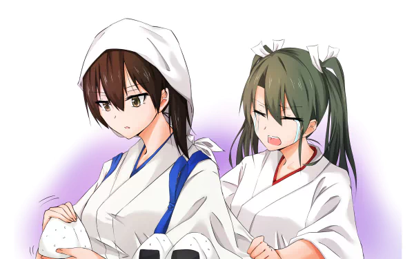  Kaga &amp; Zuikaku by Batabata0015
