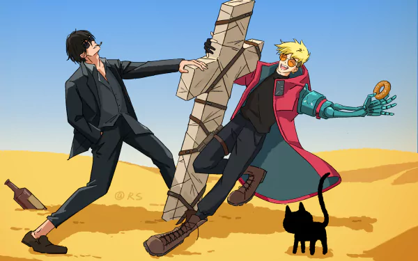 Vash the Stampede Anime Trigun stampede HD Desktop Wallpaper | Background Image