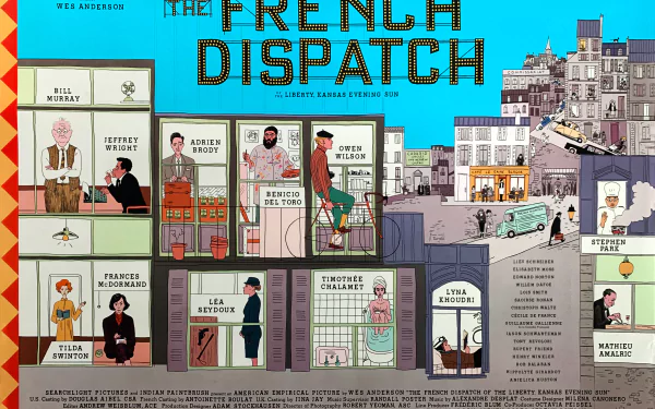 movie The French Dispatch HD Desktop Wallpaper | Background Image