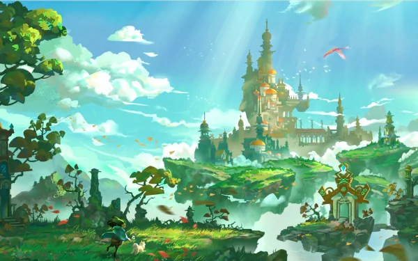 fantasy castle HD Desktop Wallpaper | Background Image