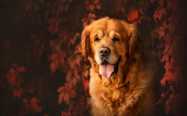 Animal golden retriever HD Desktop Wallpaper | Background Image