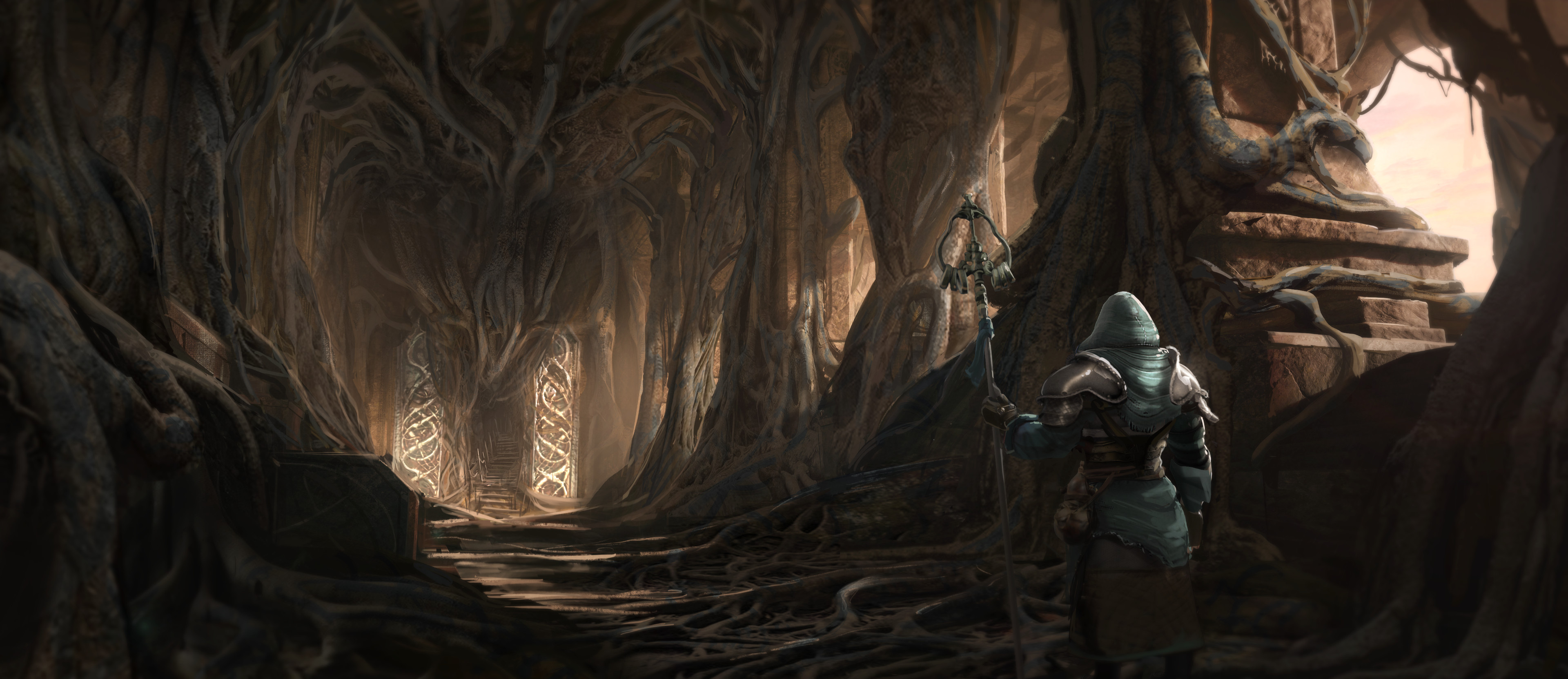 Fantasy Exploration HD Wallpaper | Background Image